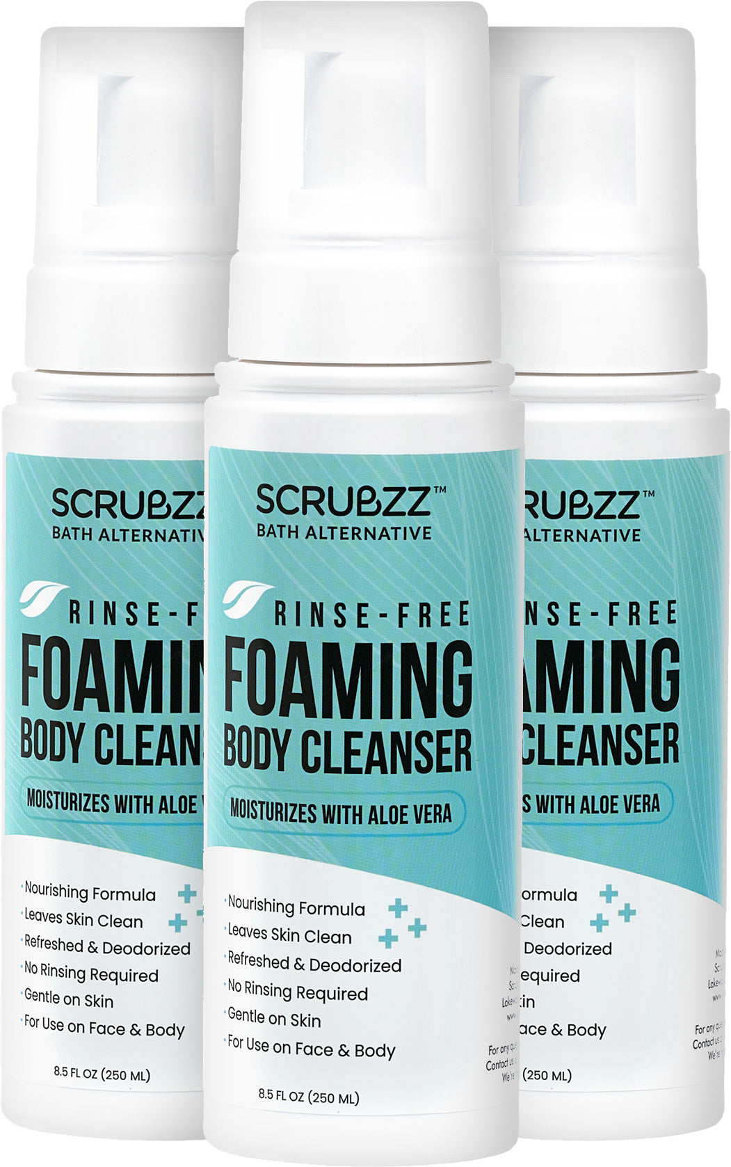 Scrubzz Ultra Thick Bathing Wipes for Adults - 8 Pack